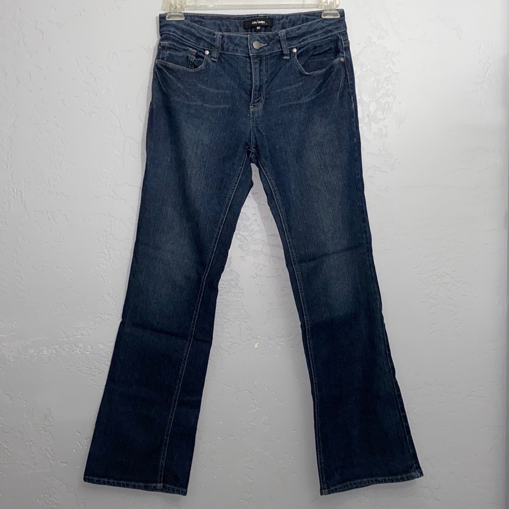 Daisy Fuentes Petites Dark Wash Boot Cut Jeans Denim Size 8P